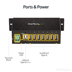 Acheter StarTech.com Hub industriel USB 2.0 à 7 ports