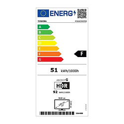 Toshiba 43UA2363DG pas cher