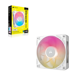 Corsair iCUE LINK RX120 MAX RGB (Blanc) pas cher