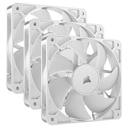 Corsair RS120 Triple Pack Blanc