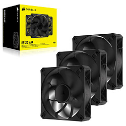 Corsair RS120 MAX Triple Pack Noir pas cher