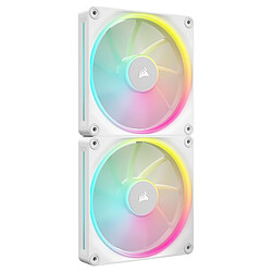 Corsair iCUE LINK LX140 RGB Dual Pack (Blanc)
