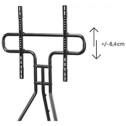 Hama Support Pied TV Chevalet métal (Noir)