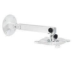 Hama Support mural et plafond 4 bras, ajustable en hauteur pour vidéoprojecteur Blanc