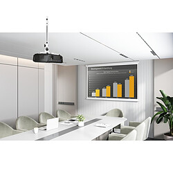 Hama Support mural et plafond 4 bras, ajustable en hauteur pour vidéoprojecteur Blanc pas cher