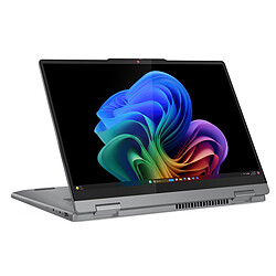 Lenovo IdeaPad 5 2-en-1 14Q8X9 (83GH004FFR) Snapdragon X - 8 coeurs (X1-26-100) 16 Go SSD 512 Go 14" OLED Tactile Full HD+ Wi-Fi 7/Bluetooth Webcam Windows 11 Famille