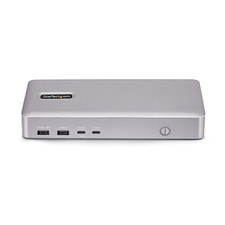 StarTech.com Station d'accueil 10-en-1 USB4 double affichage 4K 60 Hz - Power Delivery 100 W