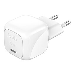 Belkin Chargeur secteur USB-C compact 30 W - Blanc