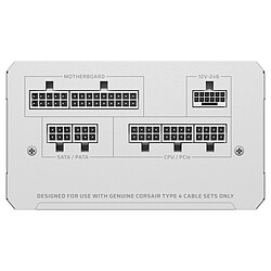Avis Corsair RM750e (2025) - Blanc