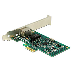 DeLock Carte réseau PCI Express avec Ethernet Gigabit