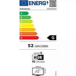 LG OLED42C5 pas cher
