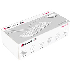 Raspberry - Kit Raspberry Pi 500 Mini ordinateur Raspberry Pi 500 8 Go dans un Clavier compact AZERTY avec alimentation, câble HDMI et souris - Raspberry Pi OS pré-chargé sur carte SD