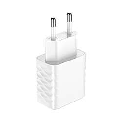 Akashi Chargeur Secteur 20W USB-A Quick Charge 3.0 Blanc