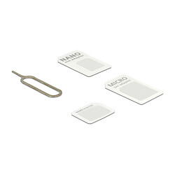 Avis DeLock Kit d'adaptateurs de cartes SIM 4 en 1