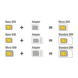 Acheter DeLock Kit d'adaptateurs de cartes SIM 4 en 1