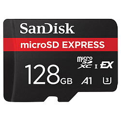 SanDisk Express microSDXC 128 Go Carte microSDXC UHS-I A1 U3 128 Go 880 Mo/s