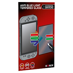 Konix Protection d'écran anti lumière bleue 9H pour Switch 2