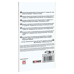 Konix Protection d'écran anti lumière bleue 9H pour Switch 2