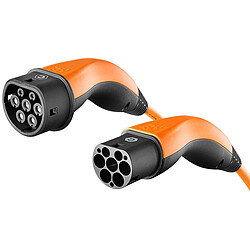 LAPP Câble de recharge Type 2 22 kW Orange - 7m