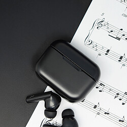 Akashi Ecouteurs Premium à Reduction de Bruit ANC + ENC Sans Fil Bluetooth Noir