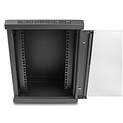 Avis DeLock Armoire réseau 10" avec porte vitrée 8U Noire