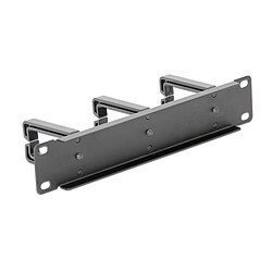 DeLock Panneau de gestion de câble 1U pour armoire réseau 10"