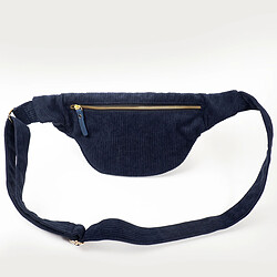 Casyx Banane Velours Bleu Nuit