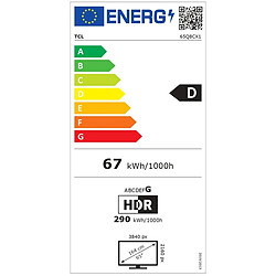 TCL 65Q8C pas cher