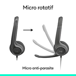 Avis Logitech USB Headset H390 USB-C