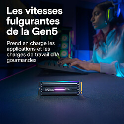 Crucial T710 2 To - Avec dissipateur pas cher