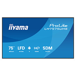 iiyama 75" LED - ProLite LH7575UHS-B2AG