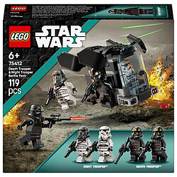 LEGO Star Wars 75412 Pack de Combat Death Troopers contre Night Troopers