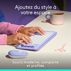 Logitech POP Mouse (Lilas)