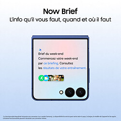 Samsung Galaxy Z Flip 7 Bleu Nuit (12 Go / 256 Go) pas cher