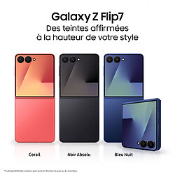 Samsung Galaxy Z Flip 7 Bleu Nuit (12 Go / 512 Go)