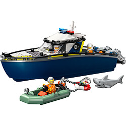 LEGO City 60456 La Course-Poursuite en Bateau de Police