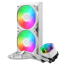 Cooler Master MasterLiquid 240 Core II ARGB Blanc