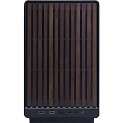Lian Li A3-mATX Glass (Noir/Bois Foncé)