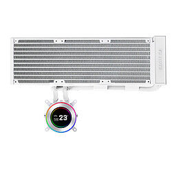 Lian Li Hydroshift II LCD-C 360N Fanless (blanc)