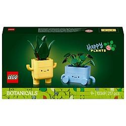 LEGO Botanique 10349 Petites Plantes Souriantes