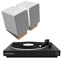 Onkyo GX-10DB Blanc + Victrola Automatic VPT-800-BLK Noir
