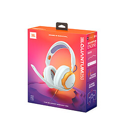 JBL Quantum 250 Blanc/Orange pas cher