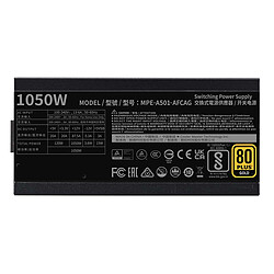 Acheter Cooler Master MWE Gold 1050 Full Modular V2 ATX 3.1