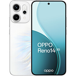 OPPO Reno14 5G Blanc Opale (12 Go / 512 Go)