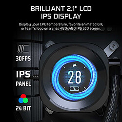 Avis Corsair Module d'écran LCD NAUTILUS RS (Noir)