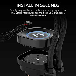 Acheter Corsair Module d'écran LCD NAUTILUS RS (Noir)