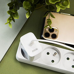 Akashi Chargeur Secteur USB-C 25W (Blanc)