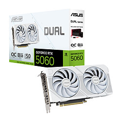 ASUS Dual GeForce RTX 5060 OC Edition 8GB White