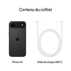 Apple iPhone Air 1 To Noir sidéral pas cher