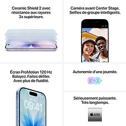 Avis Apple iPhone 17 256 Go Lavande